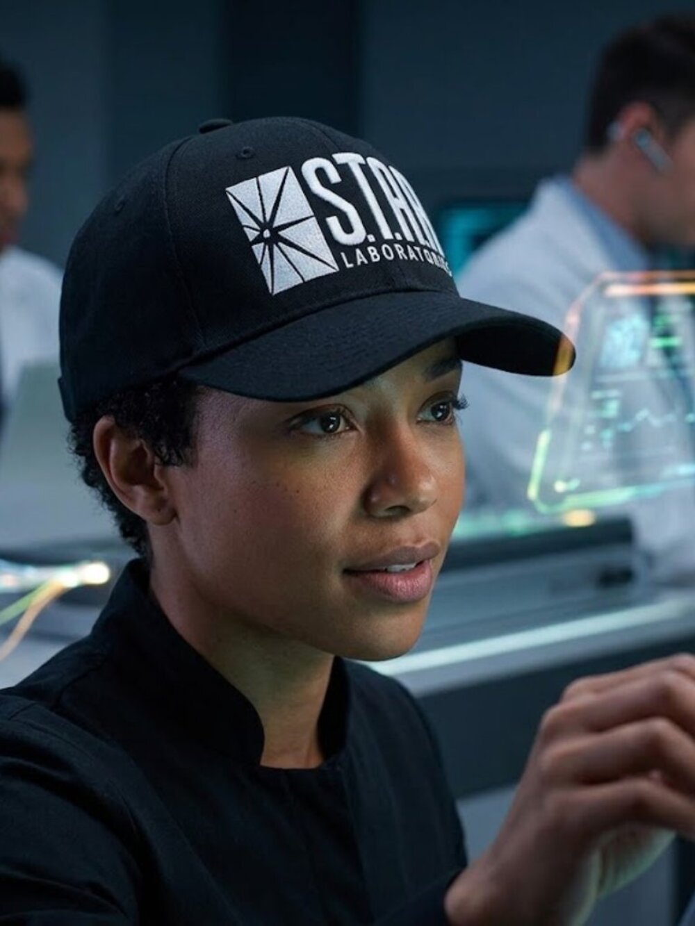 STAR Labs Hat S.T.A.R. Laboratories Embroidered Baseball Cap Comic Black New